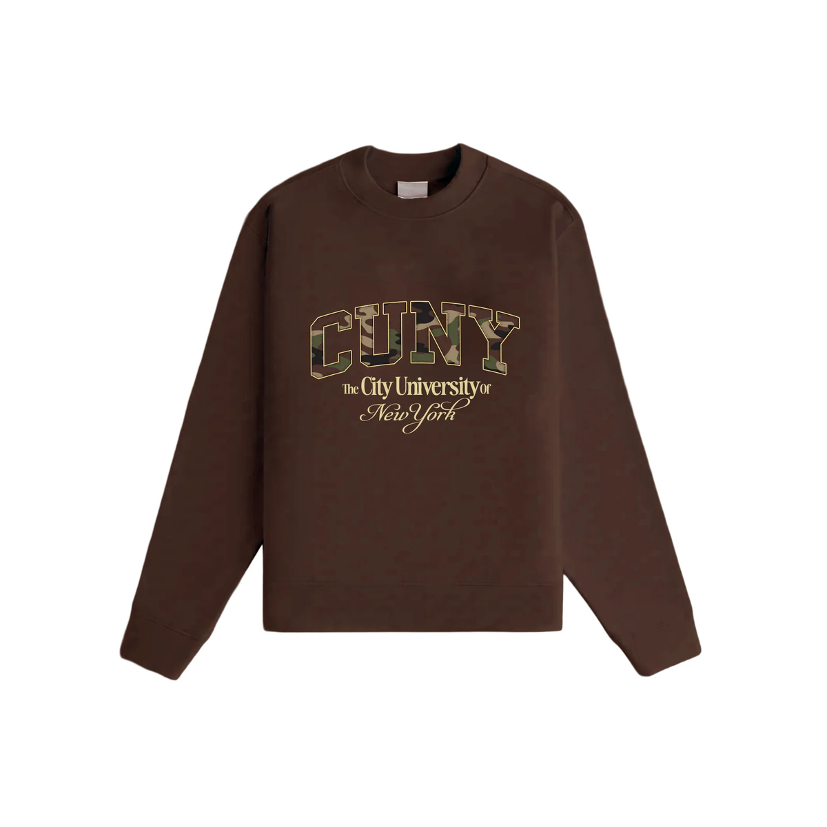 Camo Crewneck