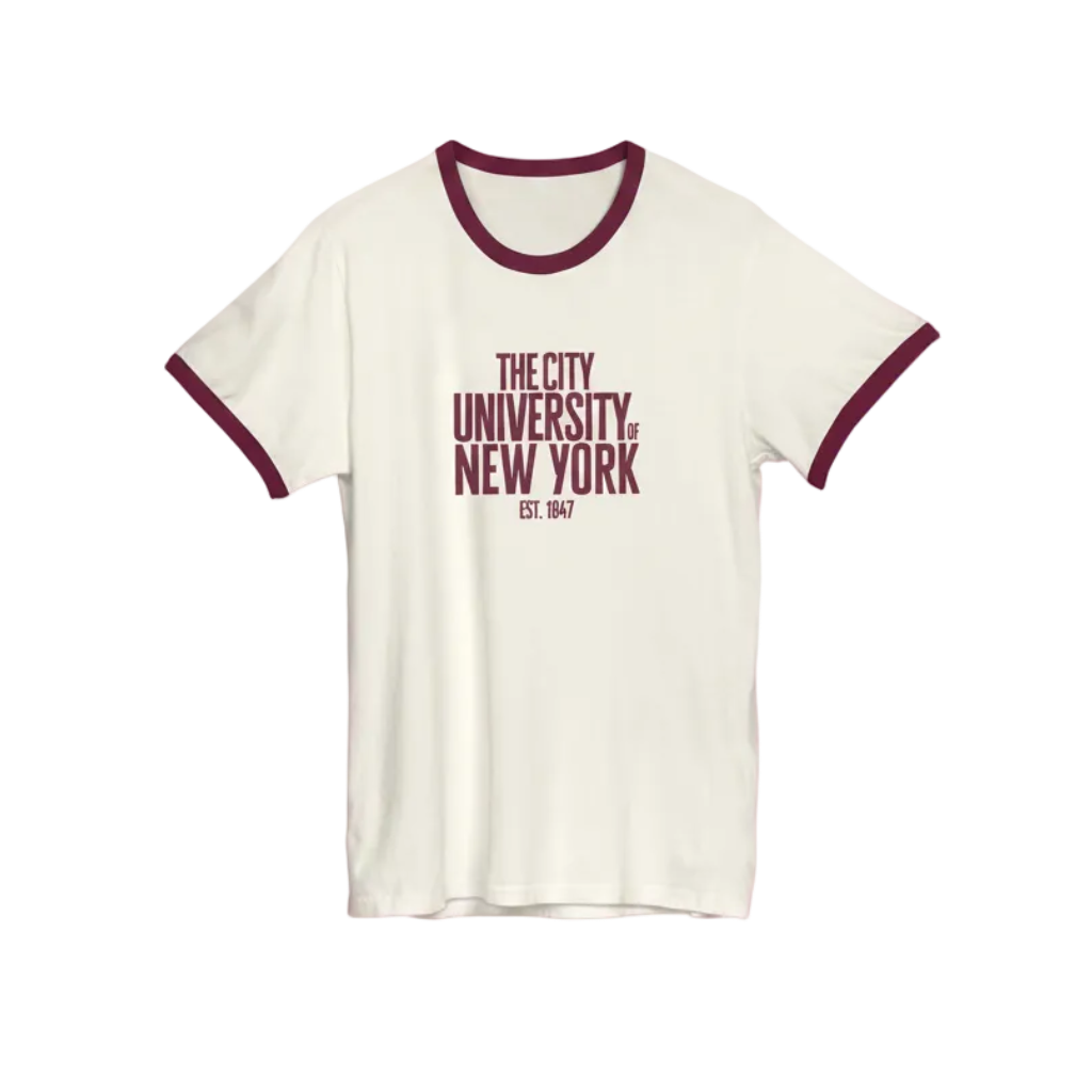 NYC Souvenir T-Shirt: The CUNY Ringer