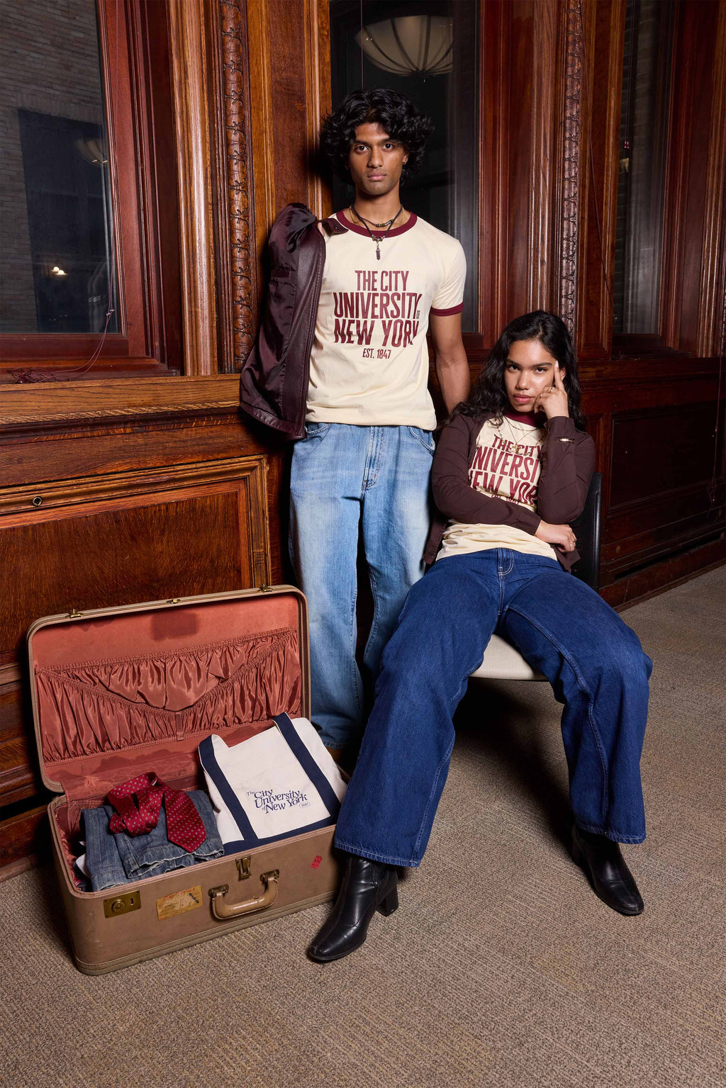 NYC Souvenir T-Shirt: The CUNY Ringer